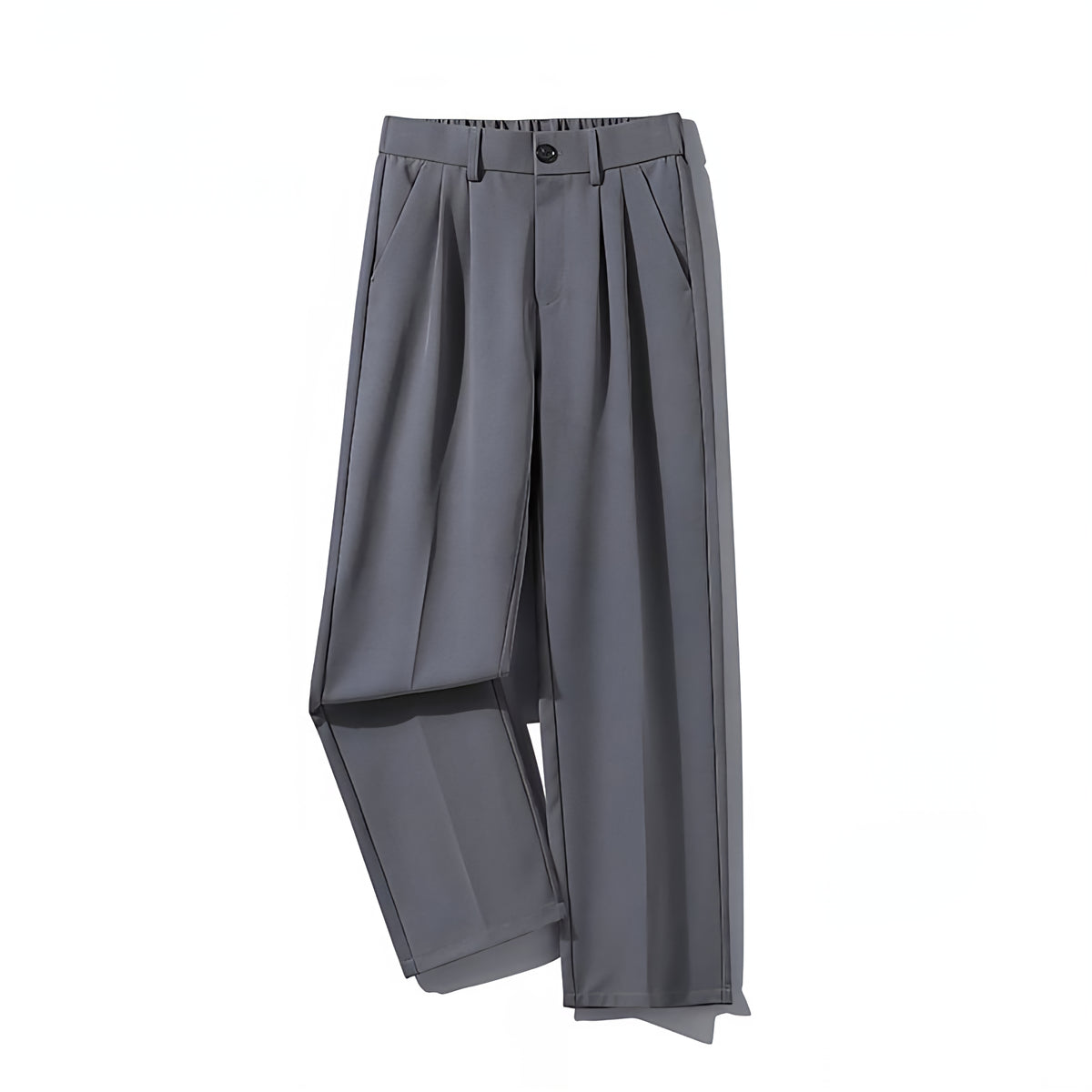 Pantalon classique à plis