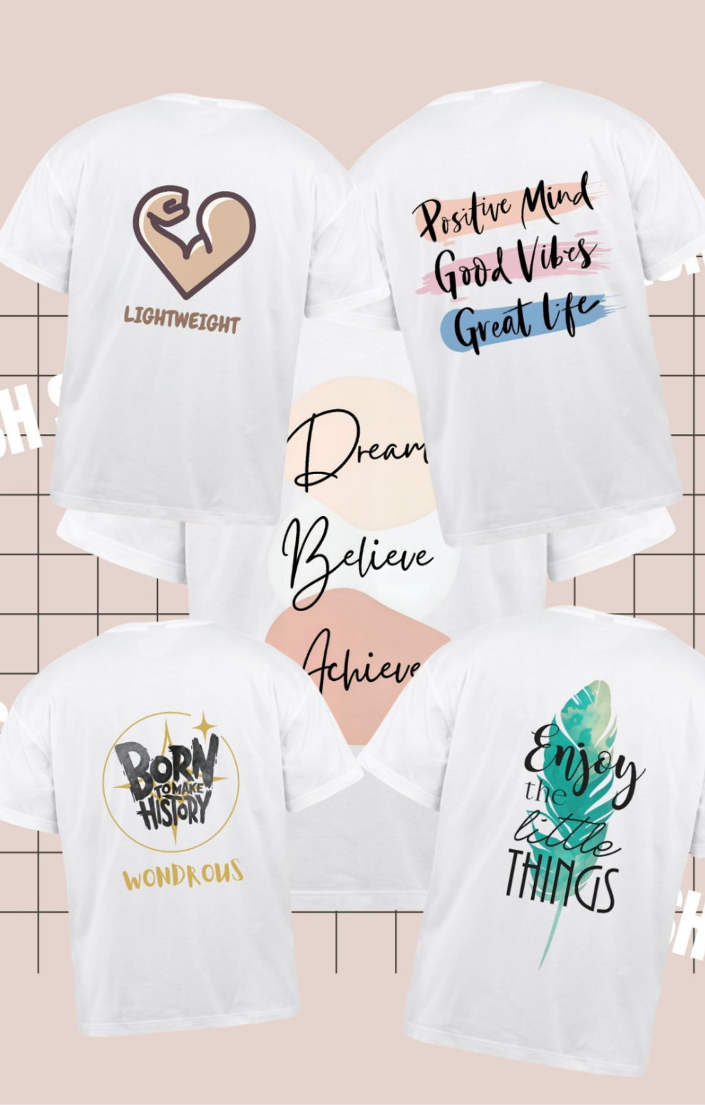 Tägliche T-Shirt-Kollektion