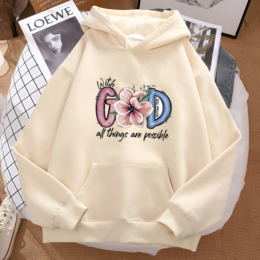 Mit Gott-Hoodie