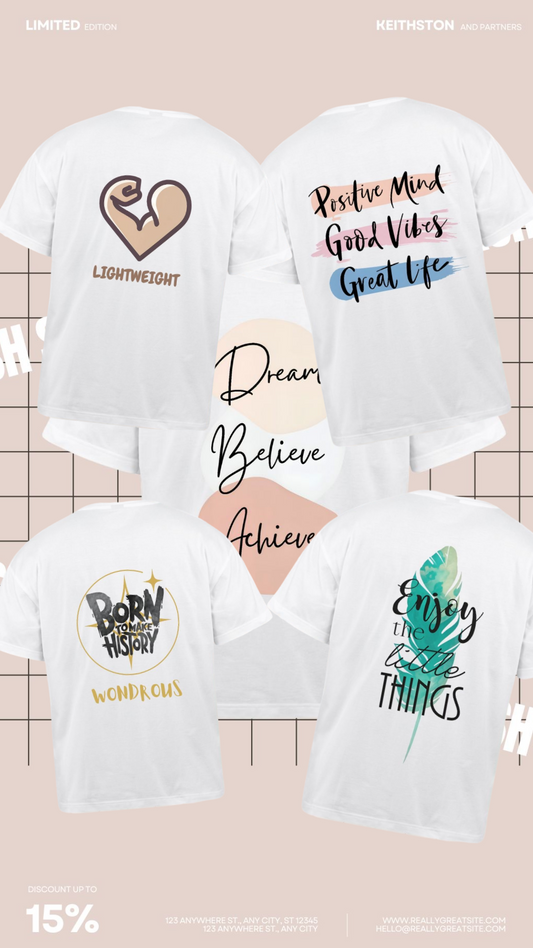 Collection de t-shirts du jour 