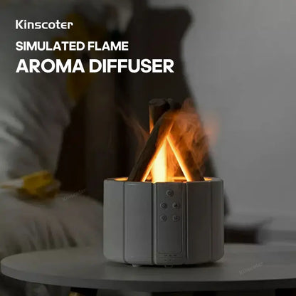 Humidificateur à flamme aromatique 