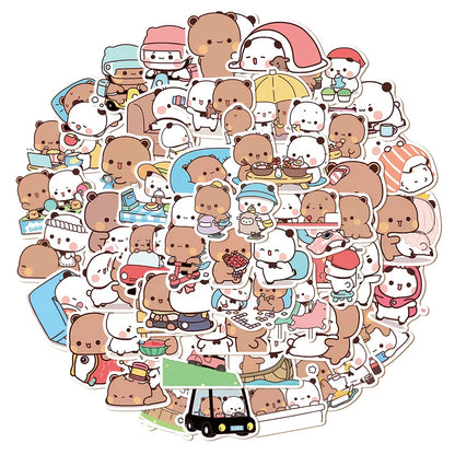 50sheets/set Bubu Dudu Stickers