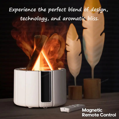 Humidificateur à flamme aromatique 