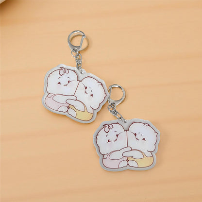 2/4 PCS Soso Jojo Keychain