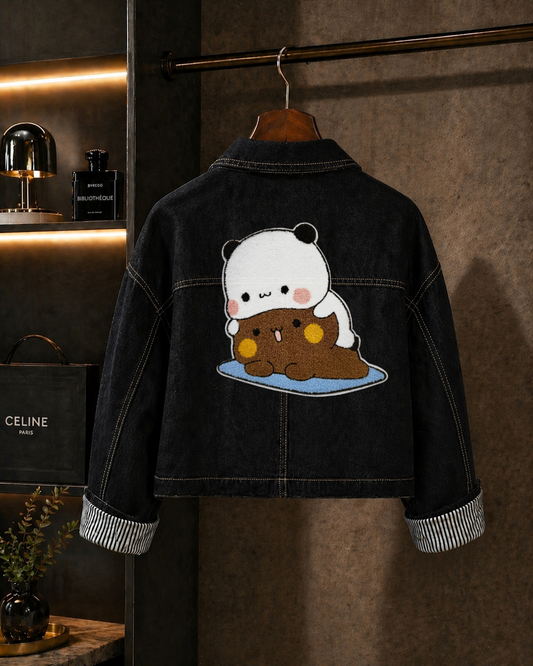 Dudu Bubu Embroidered Denim Jacket