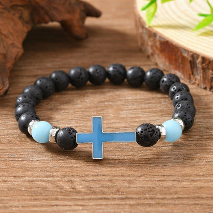 2PCS Soulmate Cross Bracelets Set