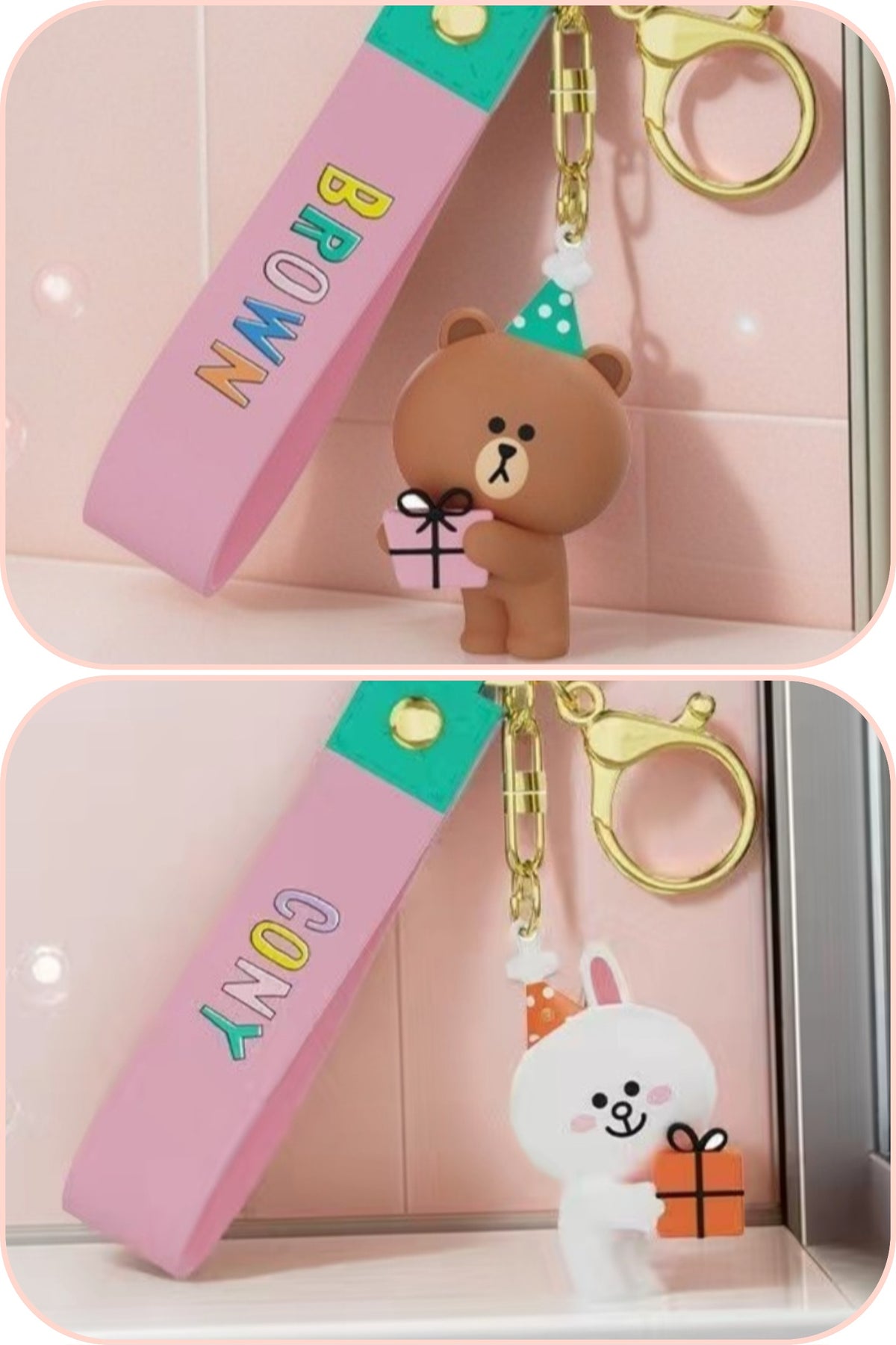 Keyrings 2PCS