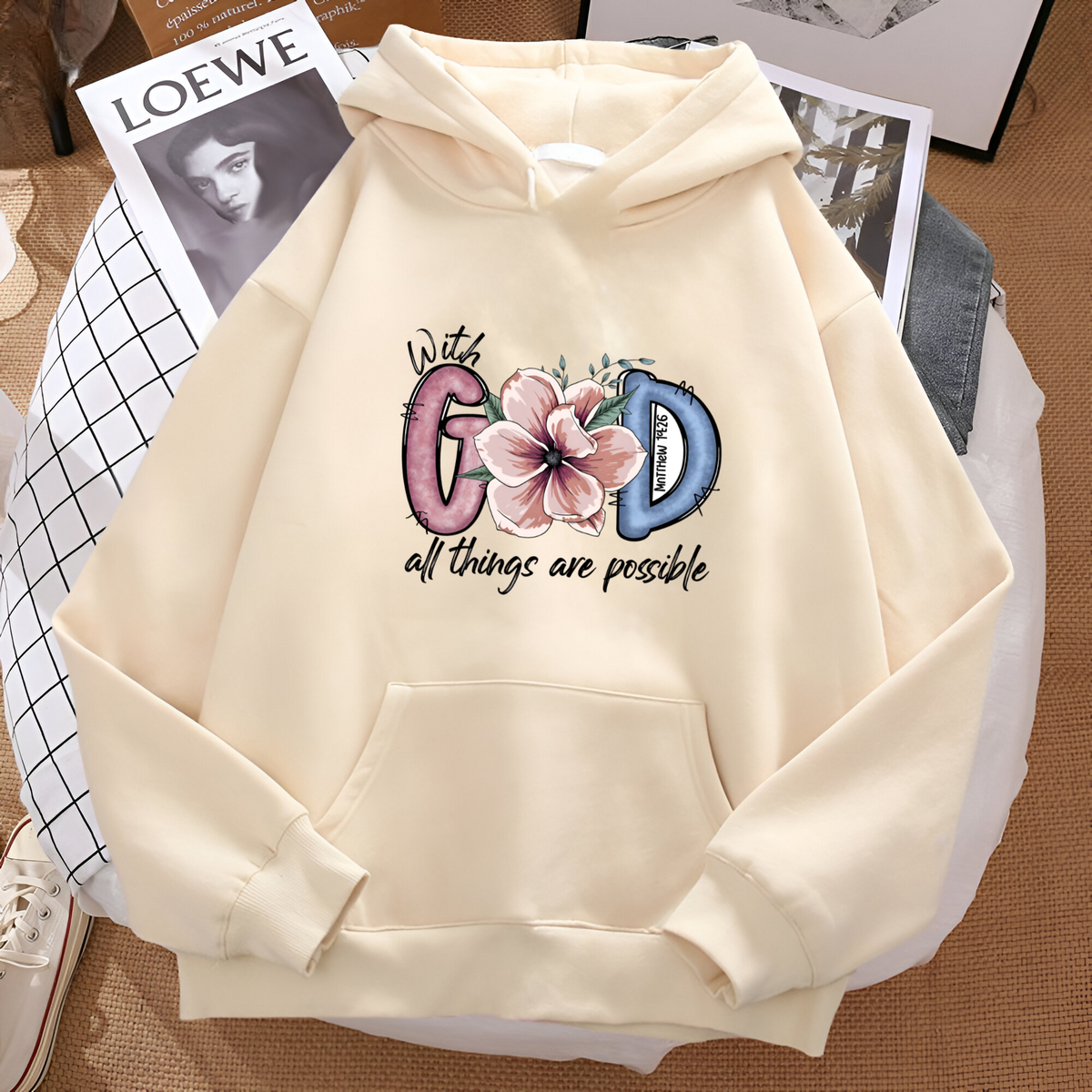 With GOD Hoodie