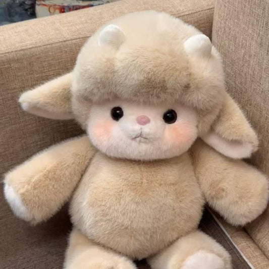 Fluffy highland lamb plushie