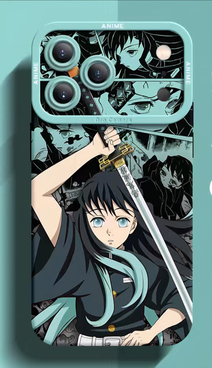 Anime Inspired Demon Warrior Phone Cover
