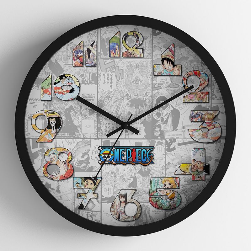 Anime Pirate Wall Clock