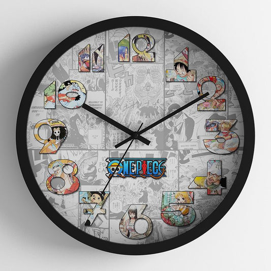 Anime Pirate Wall Clock