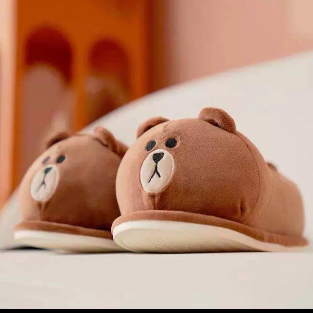 Children Plush Slippers