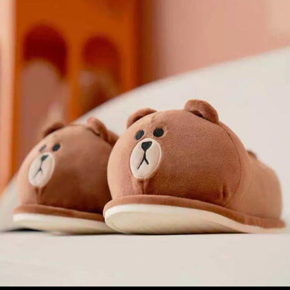 Children Plush Slippers
