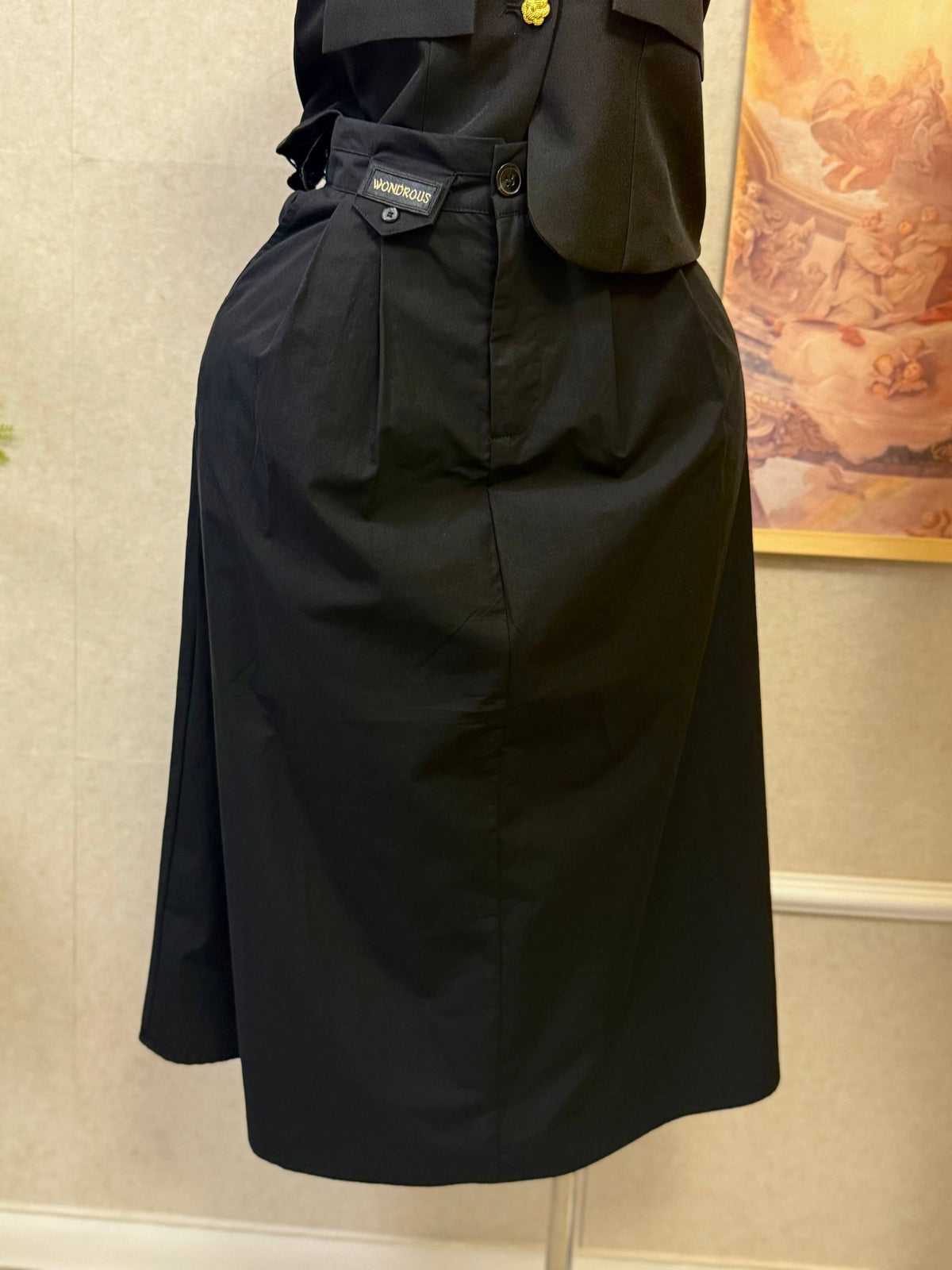 Minimalist Midi Skirt