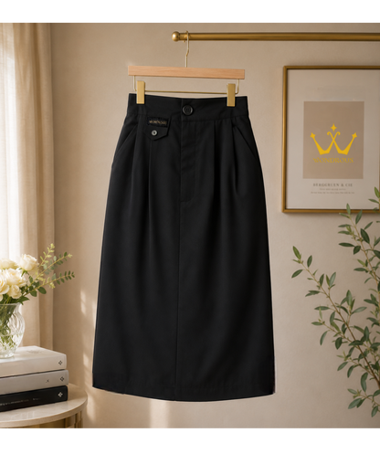 Minimalist Midi Skirt