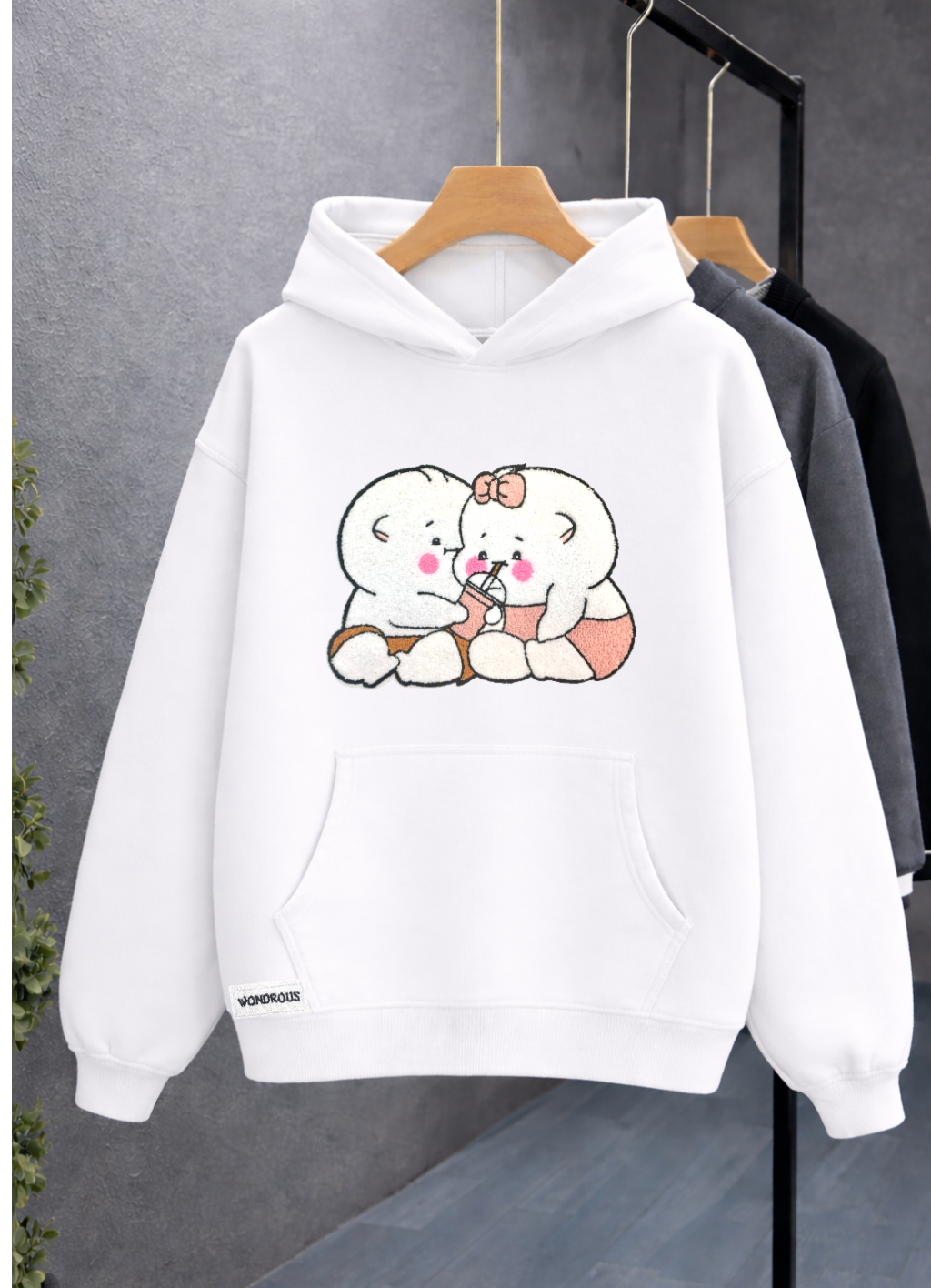 Embroidery Hoodie So-Jo Drink