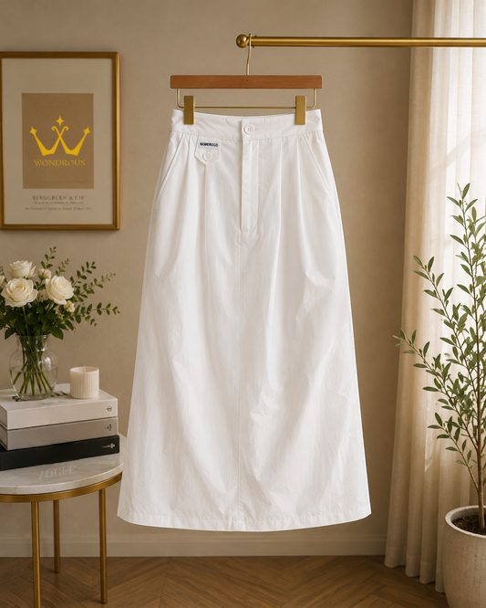 Minimalist Midi Skirt
