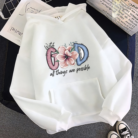 Mit Gott-Hoodie