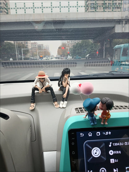 2pcs Pirate Figurine Couple
