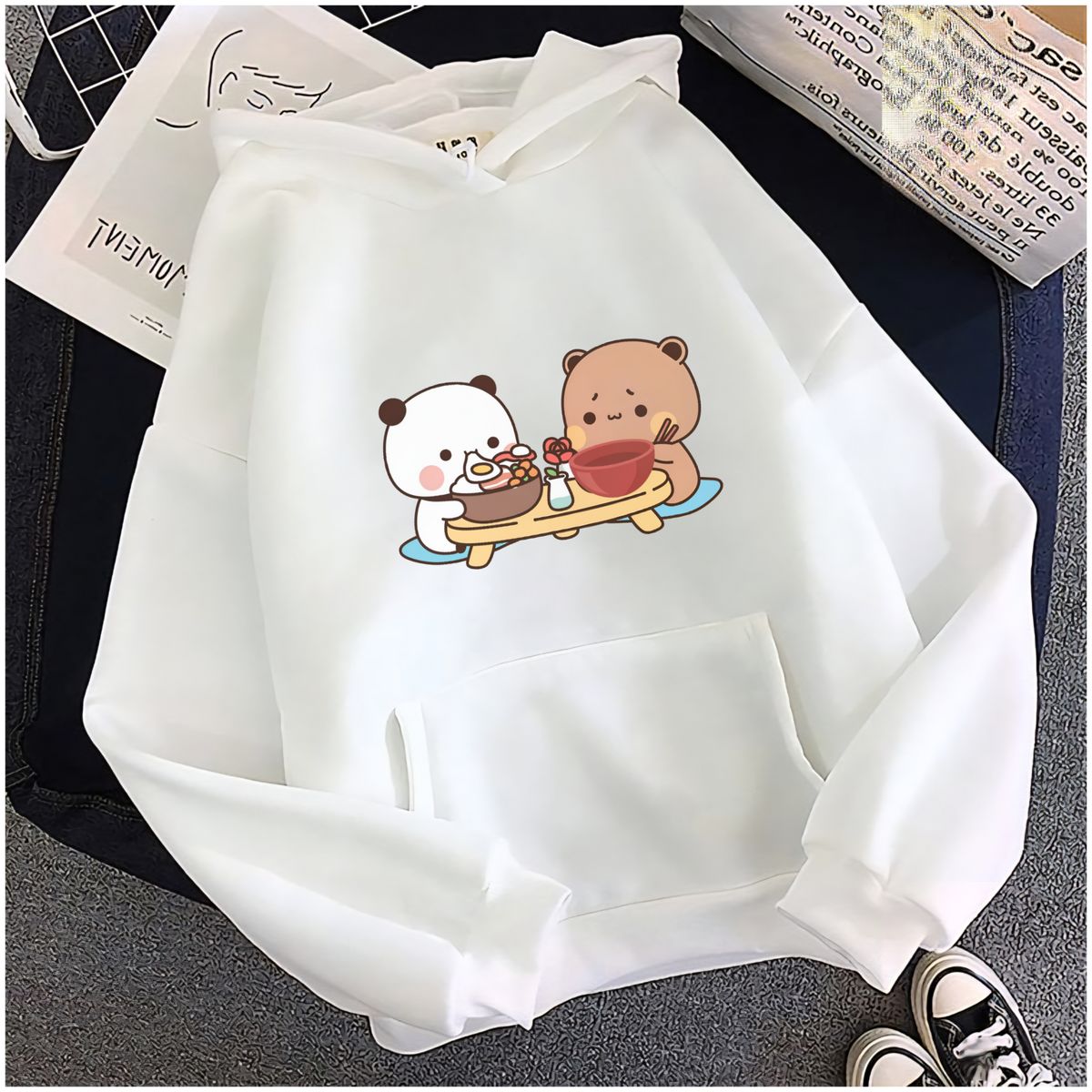 Dudu Bubu Eating Hoodie